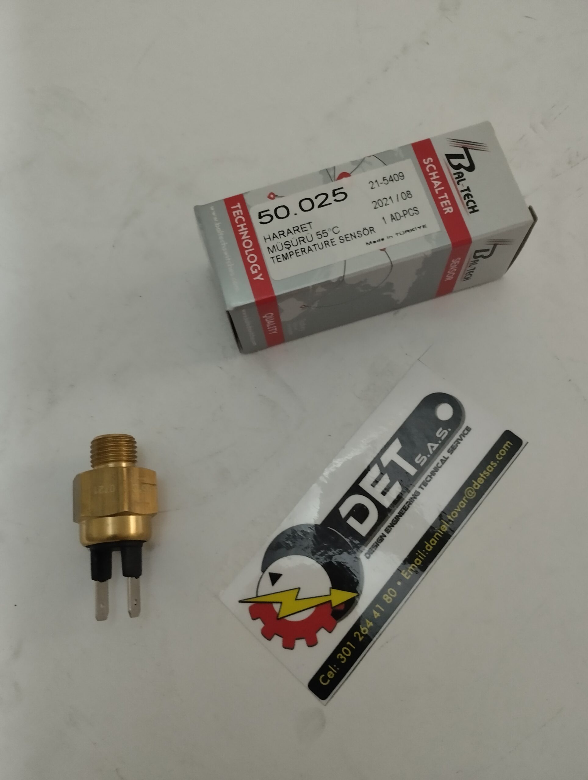 Termostato 55°C TK40 44420757 sensor de temperatura industrial