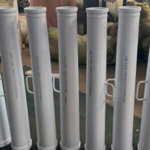Tubo reducción para bombeo y lanzado de concreto